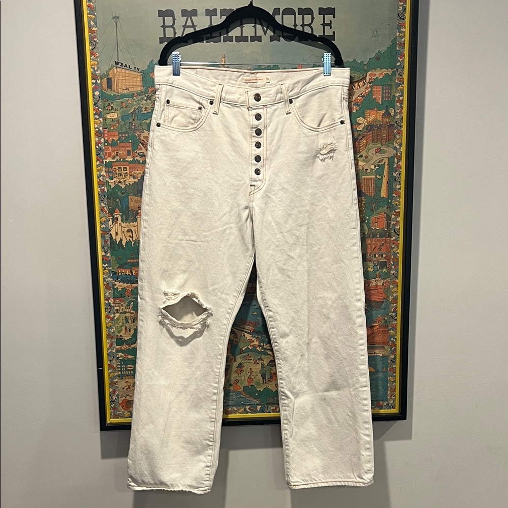 Levi’s Ribcage Ankle Straight Jeans